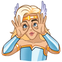 Стикер Астра #37 ВКонтакте