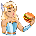 Стикер Астра #45 ВКонтакте