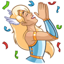 Стикер Астра #46 ВКонтакте