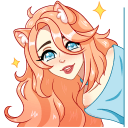 Стикер Эмми #1 ВКонтакте