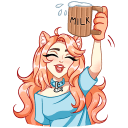 Стикер Эмми #14 ВКонтакте