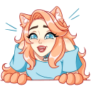 Стикер Эмми #23 ВКонтакте