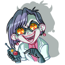 Стикер Мэри Вольт #6 ВКонтакте