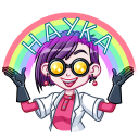 Стикер Мэри Вольт #12 ВКонтакте