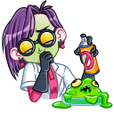 Стикер Мэри Вольт #30 ВКонтакте