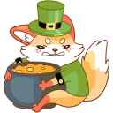 Стикер Клеверок #1 ВКонтакте