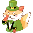 Стикер Клеверок #14 ВКонтакте