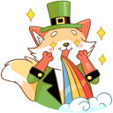 Стикер Клеверок #16 ВКонтакте