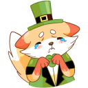 Стикер Клеверок #18 ВКонтакте