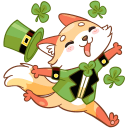 Стикер Клеверок #20 ВКонтакте