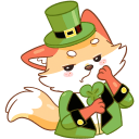 Стикер Клеверок #24 ВКонтакте