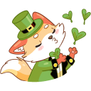 Стикер Клеверок #31 ВКонтакте