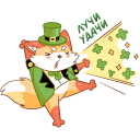 Стикер Клеверок #37 ВКонтакте