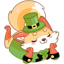 Стикер Клеверок #39 ВКонтакте