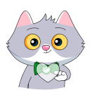 Стикер СберКот и его Вселенная #1 ВКонтакте