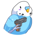 Стикер Попуги #3 ВКонтакте