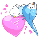 Стикер Попуги #5 ВКонтакте