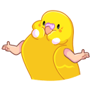 Стикер Попуги #17 ВКонтакте