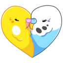 Стикер Попуги #28 ВКонтакте