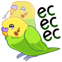 Стикер Попуги #31 ВКонтакте