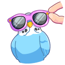 Стикер Попуги #33 ВКонтакте