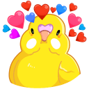 Стикер Попуги #38 ВКонтакте