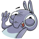 Стикер Тапир Тэпси #1 ВКонтакте