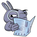 Стикер Тапир Тэпси #25 ВКонтакте