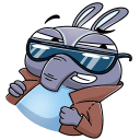 Стикер Тапир Тэпси #28 ВКонтакте