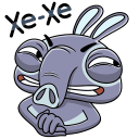 Стикер Тапир Тэпси #47 ВКонтакте