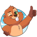 Стикер Боря #7 ВКонтакте