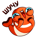 Стикер Бобби Баббл #9 ВКонтакте