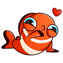 Стикер Бобби Баббл #37 ВКонтакте