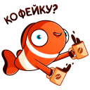 Стикер Бобби Баббл #40 ВКонтакте