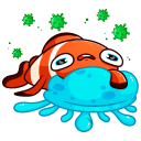 Стикер Бобби Баббл #44 ВКонтакте