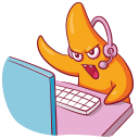 Стікер Луї #25 ВК