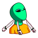 Стикер Пикл #20 ВКонтакте