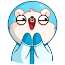 Стикер КосмоМишка #25 ВКонтакте