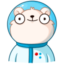 Стикер КосмоМишка #34 ВКонтакте