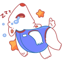 Стикер Белка и Стрелка #43 ВКонтакте