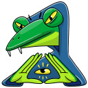 Стикер Змеян Водолеевич #1 ВКонтакте