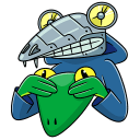 Стикер Змеян Водолеевич #15 ВКонтакте