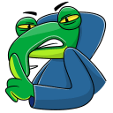 Стикер Змеян Водолеевич #19 ВКонтакте