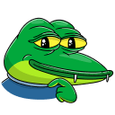 Стикер Змеян Водолеевич #26 ВКонтакте