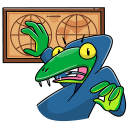 Стикер Змеян Водолеевич #42 ВКонтакте