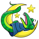 Стикер Змеян Водолеевич #47 ВКонтакте