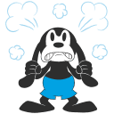 Стикер Кролик Освальд #11 ВКонтакте