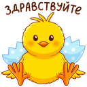 Стикер Чубчик #1 ВКонтакте