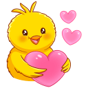 Стикер Чубчик #2 ВКонтакте