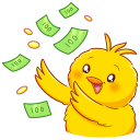 Стикер Чубчик #16 ВКонтакте